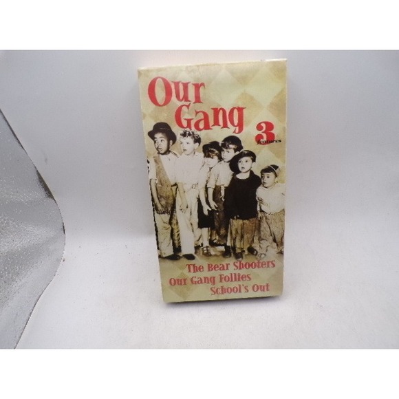 Platinum Disc Corporation Other - Our Gang 3 Features VHS The Bear Shooters Follies Schools Out Little Rascals NEW